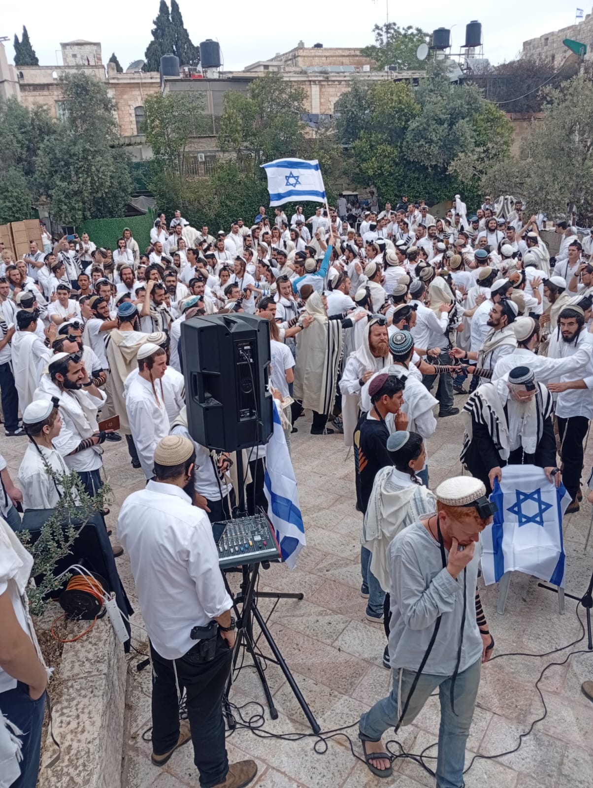הלל בשער השבטים. צילום: יצהר שריד