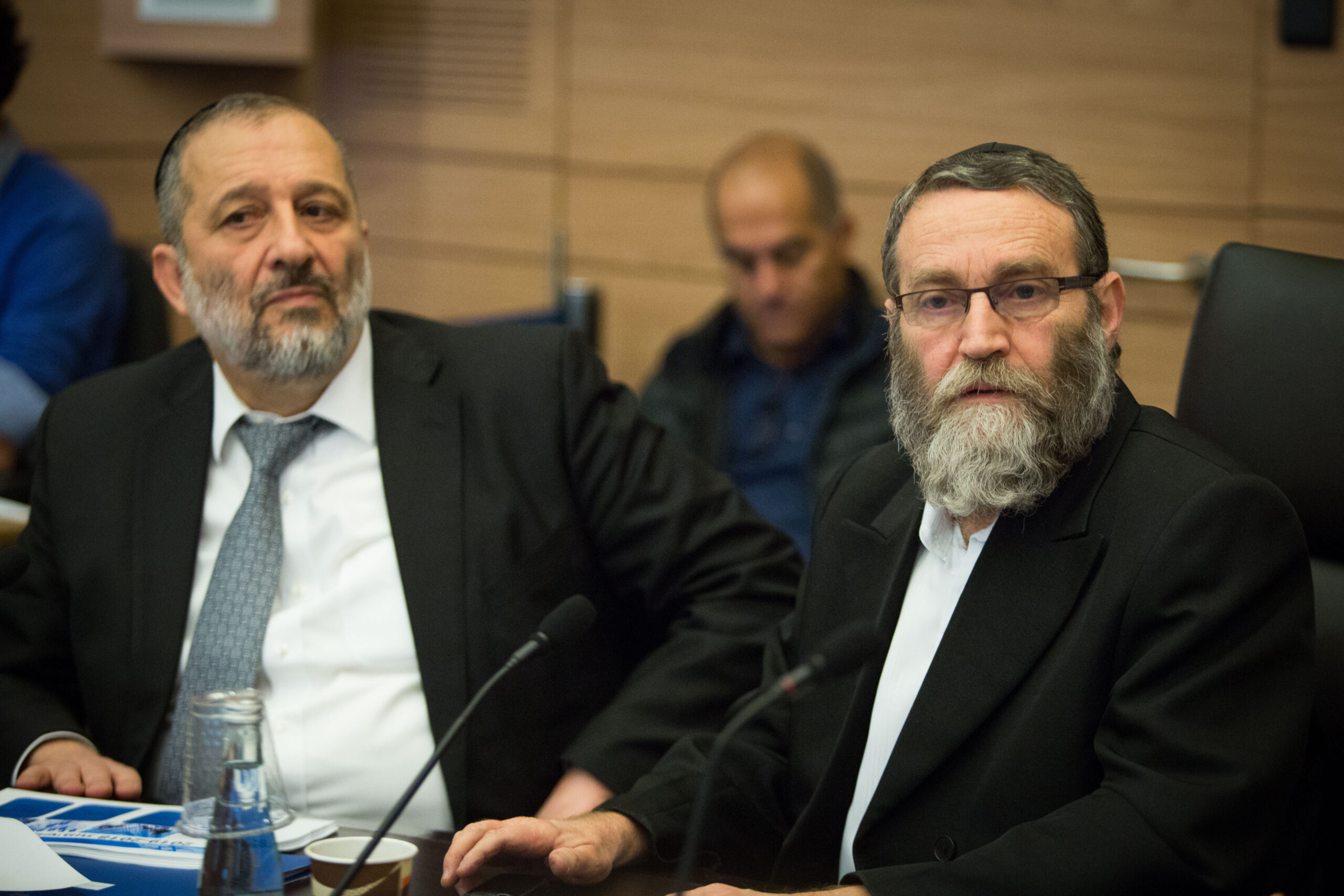 משה גפני ואריה דרעי.