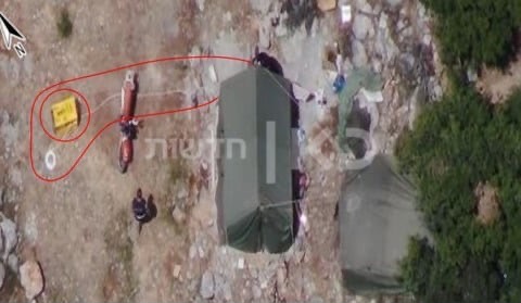אוהלי חיזבאללה בהר דוב