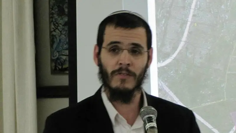 הרב איתי הלוי, רב הישוב מגרון. | מתוך דף הפייסבוק של היישוב.