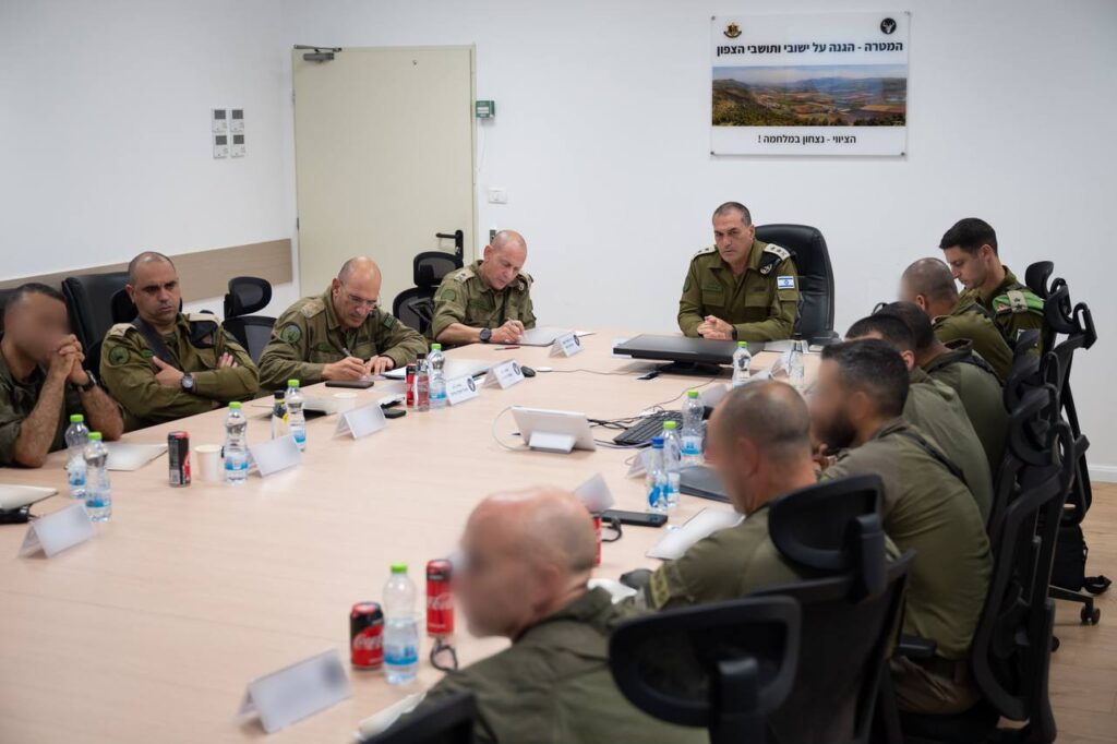 הרמטכ"ל אייל זמיר בצפון
