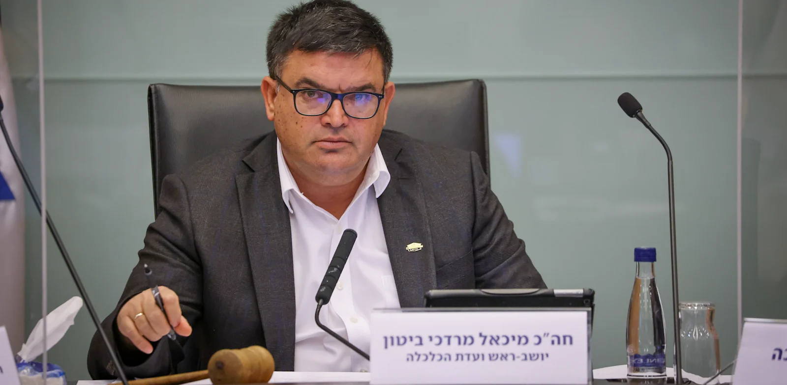 יו''ר הוועדה לפתיחת חסמים בכנסת, ח''כ מיכאל ביטון