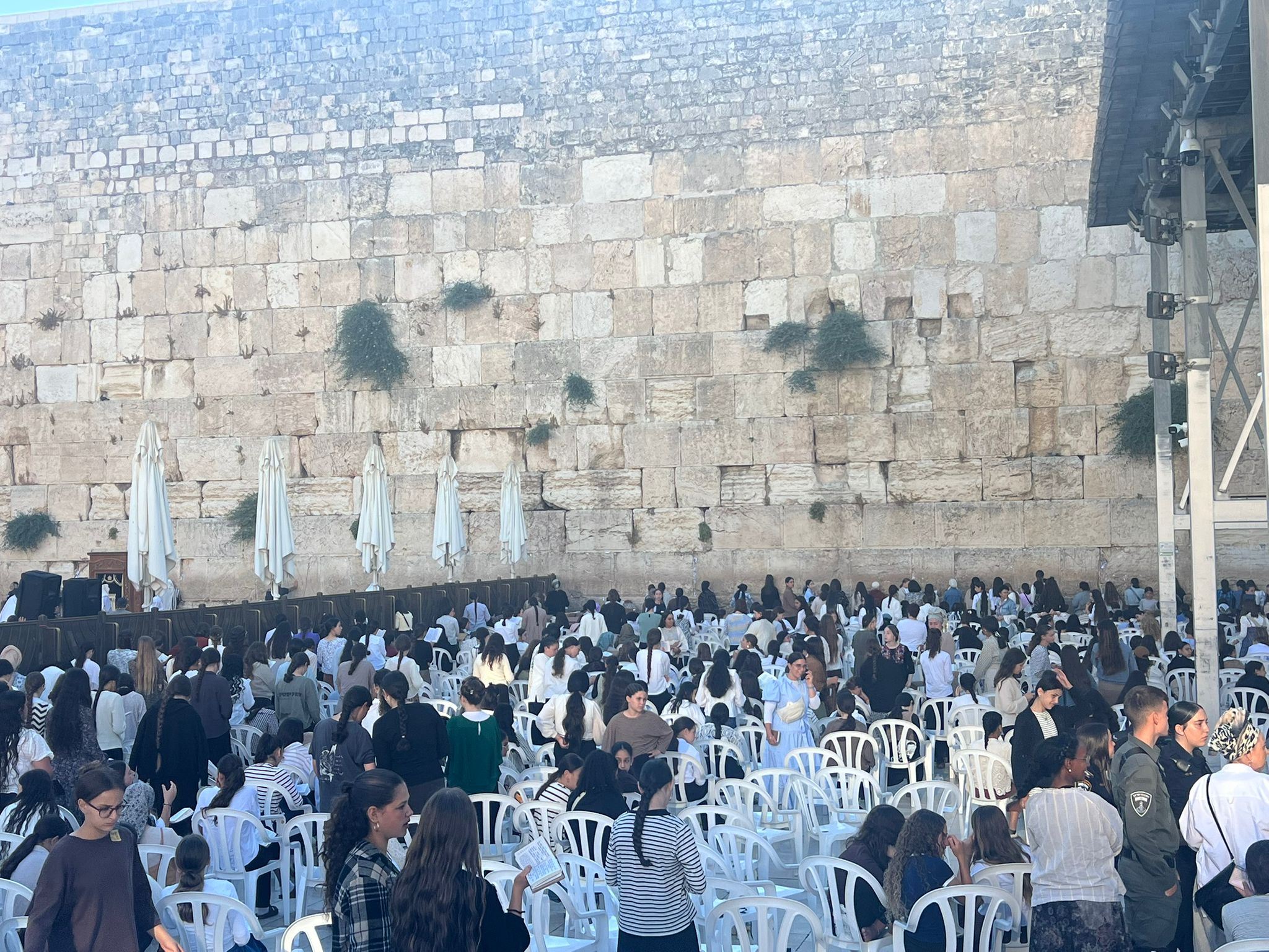 תפילה בכותל המערבי