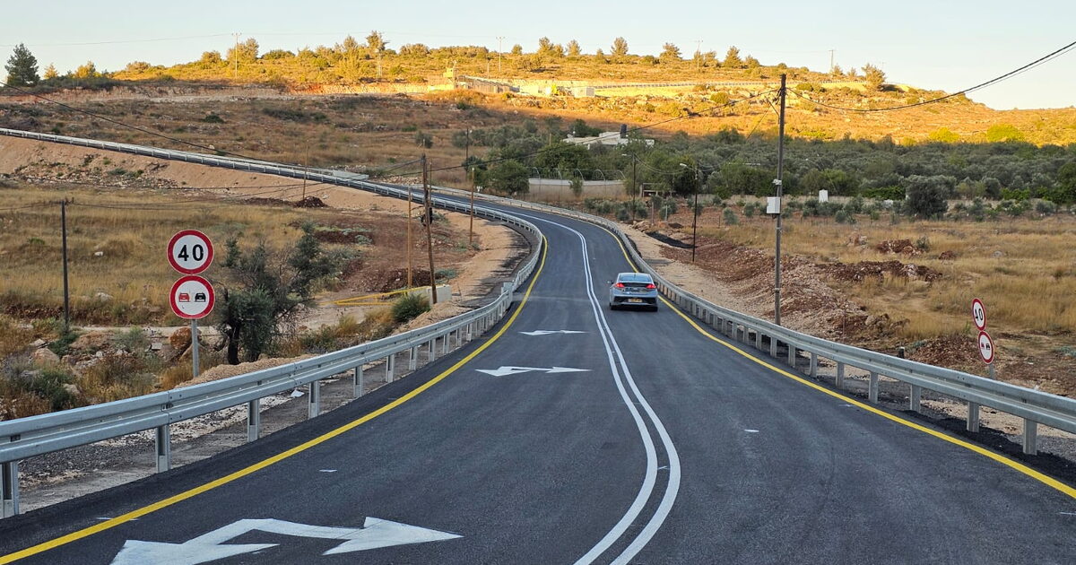 הכביש המרכזי במערב בנימין