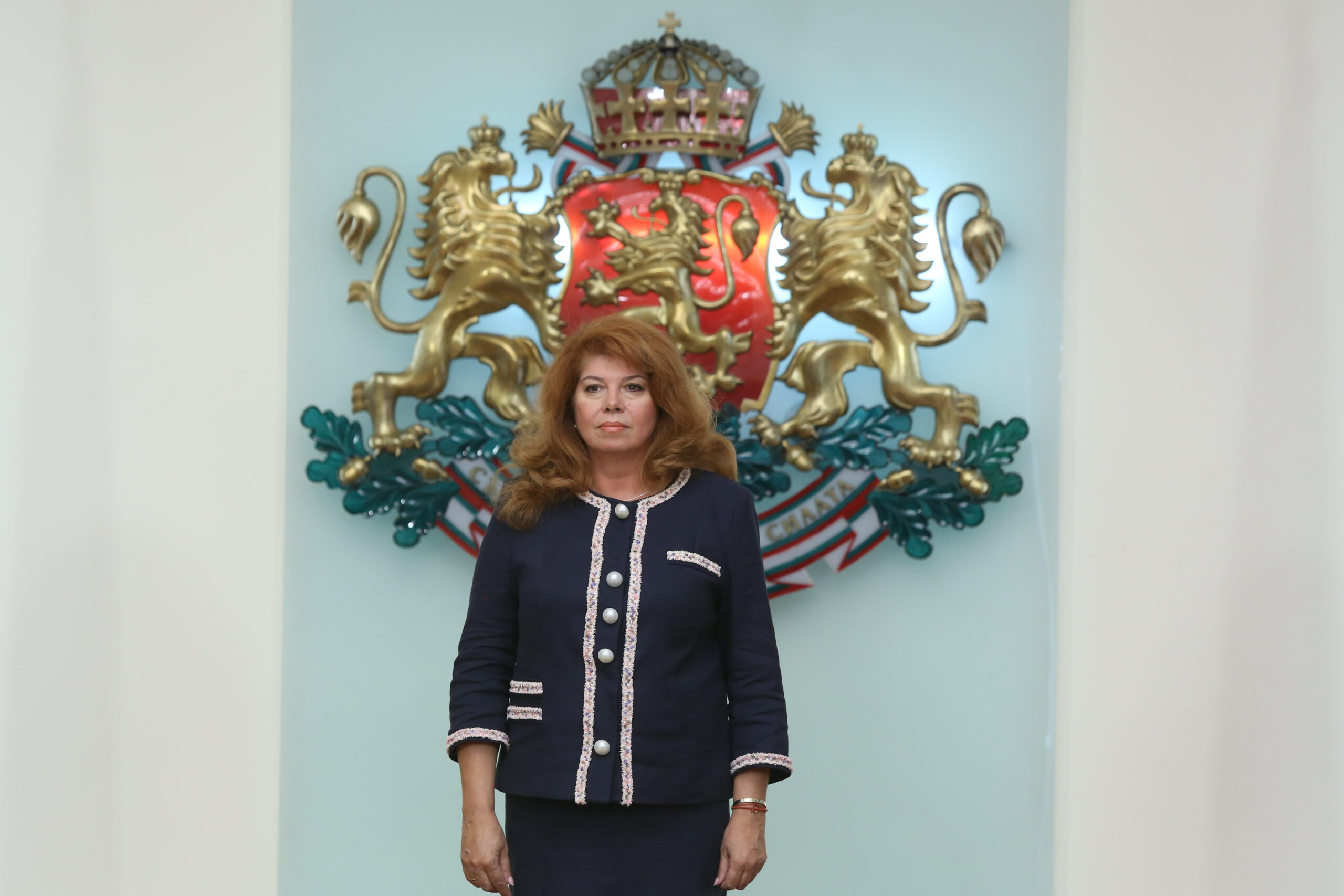 נשיאת בולגריה איליאנה יוטובה.
