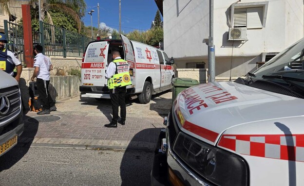 הזירה שבה אותרו שני הילדים בבית שמש.