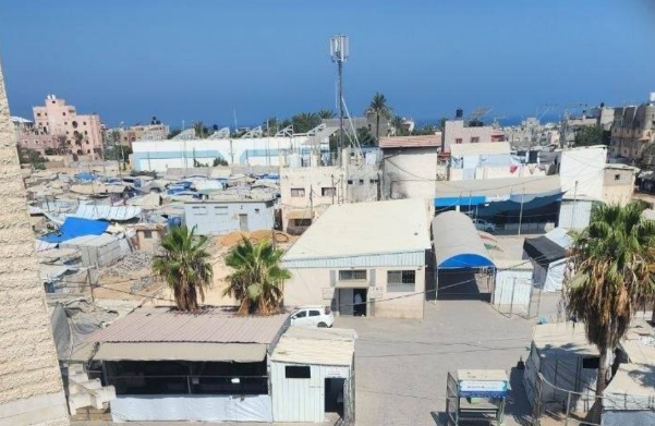 בית החולים שוהדא אל-אקצא בעיר דיר אל באלח שבמרכז רצועת עזה.