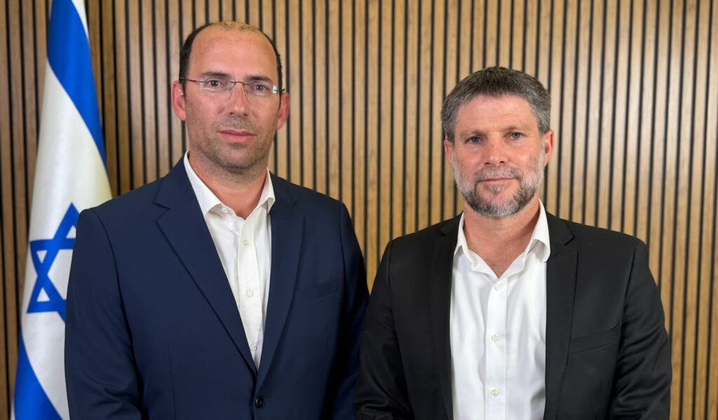 בצלאל סמוטריץ' ושמחה רוטמן