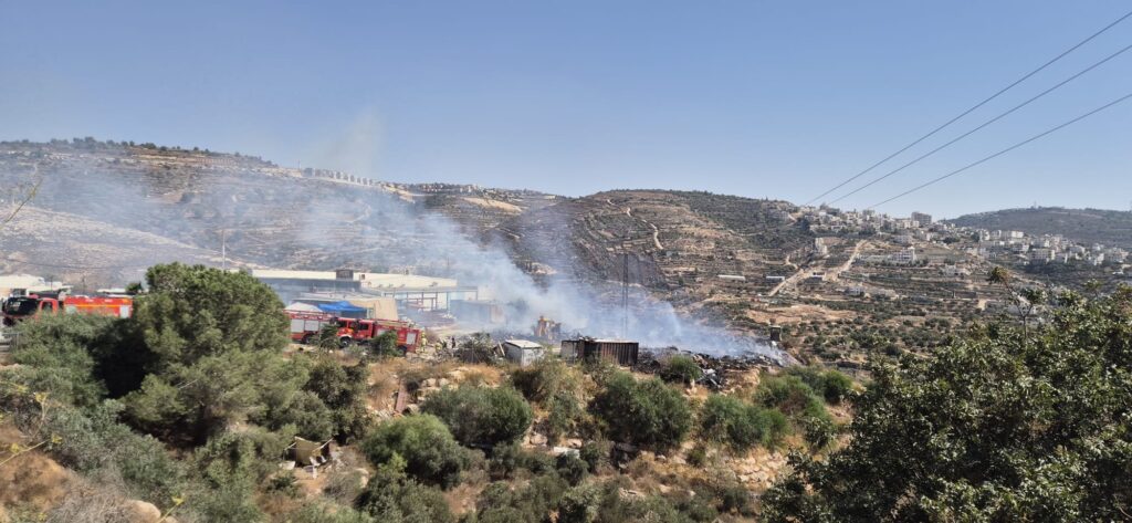 השריפה בביתר עילית.