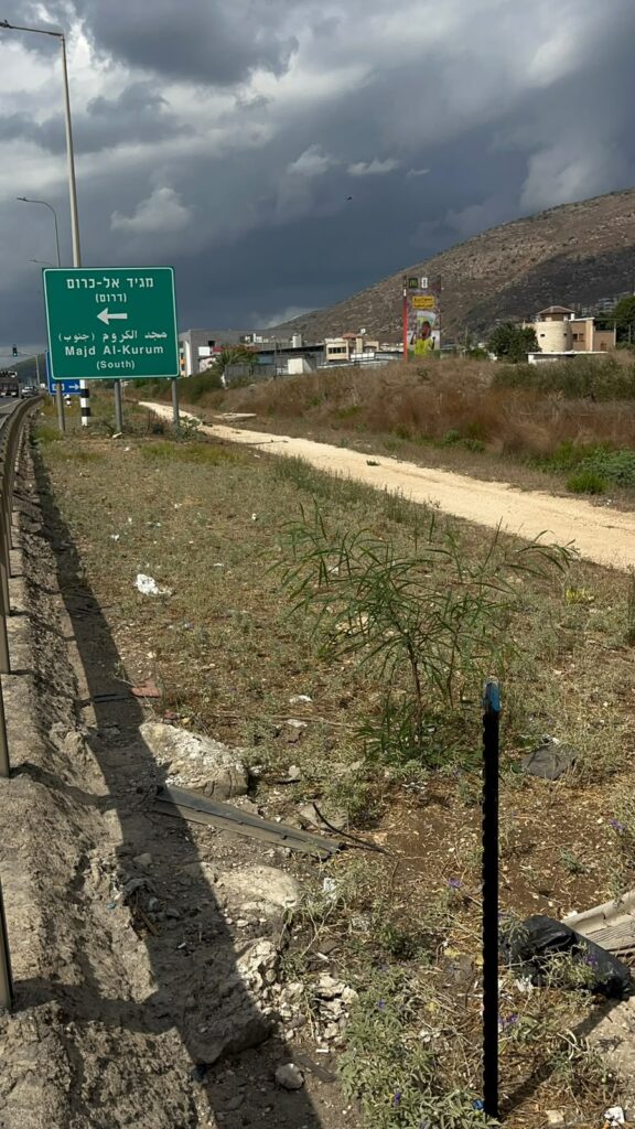 דגלי ישראל שנתלשו בגליל