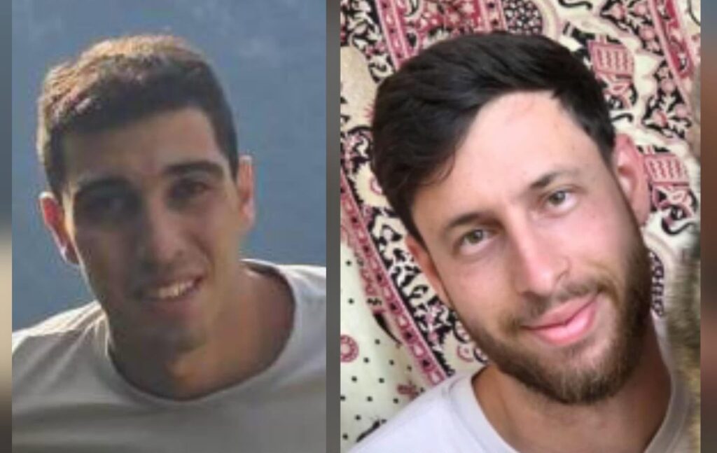 נדב קלי (מימין) ואופק מועלם הי"ד