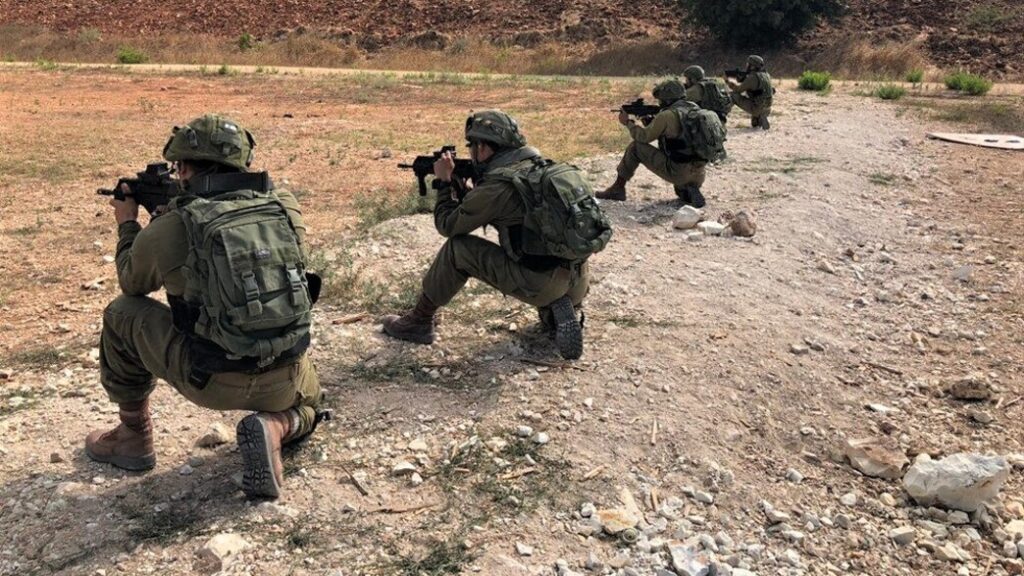 סיירת גולני תחרות ראש חץ.