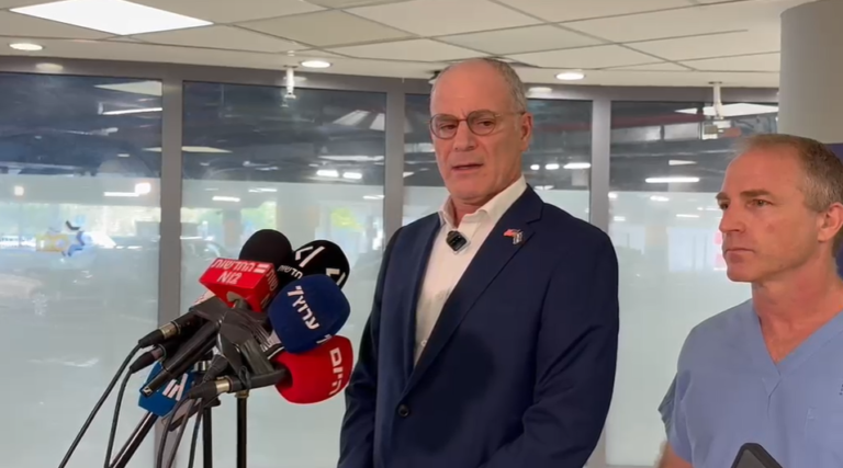 שגריר ישראל בארצות הברית יחיאל לייטר.