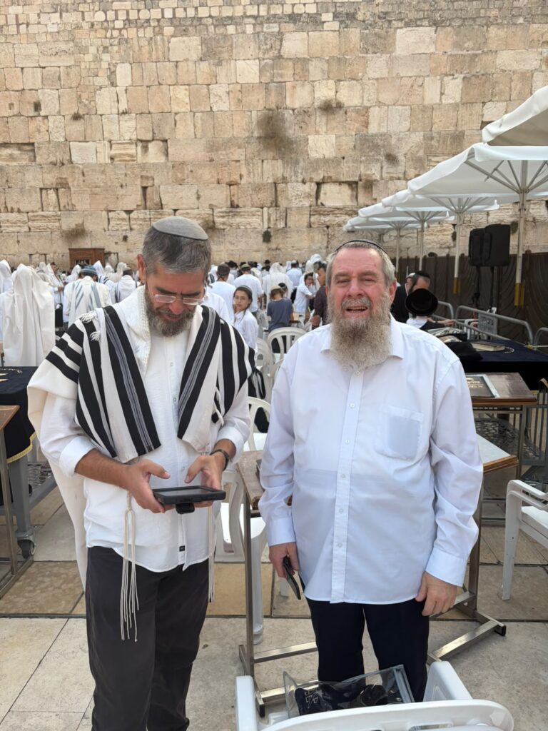 ח״כ אבי מעוז ומנכ״ל נעם לישראל אלקנה באב״ד