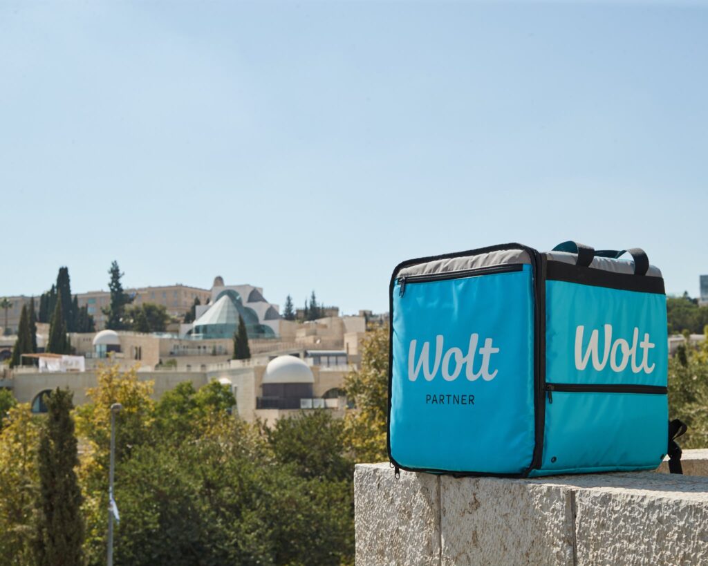 תיק משלוחים של וולט בירושלים