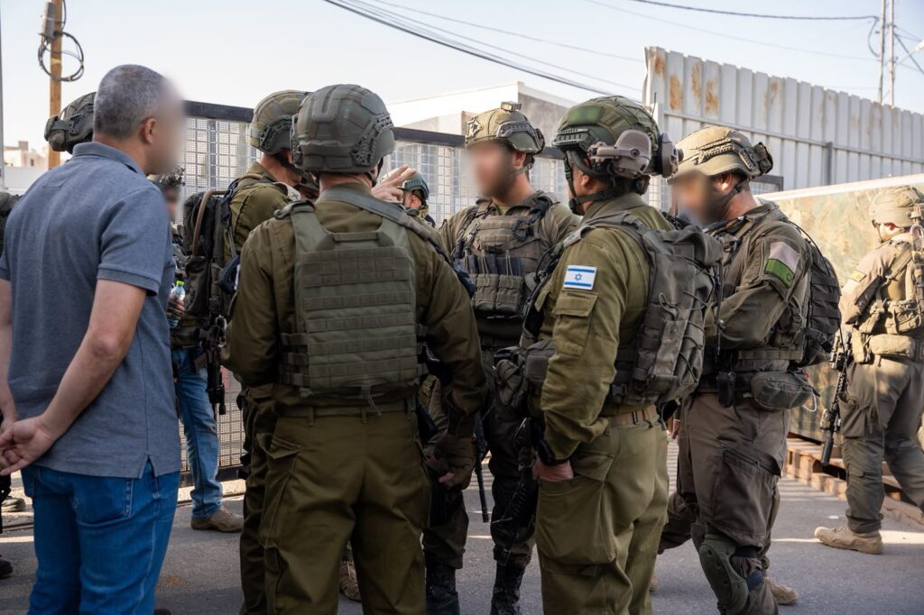 הכוחות בזירה, צילום: דובר צה"ל