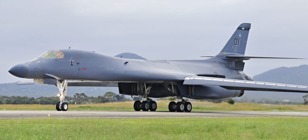 מטוס B-1B.