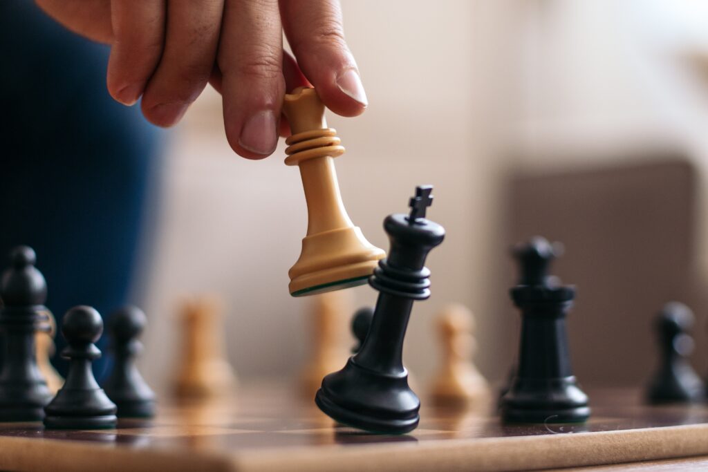 משחק שחמט. צילום: שאטרסטוק