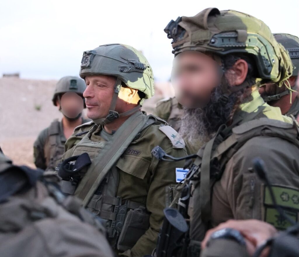מפקד זרוע יבשה בחטיבת החשמונאים. צילום: דובר צה"ל